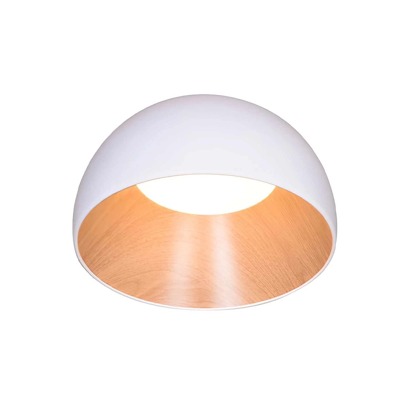 Solara Ceiling Lamp Dome Wood Minimalist - Image 24