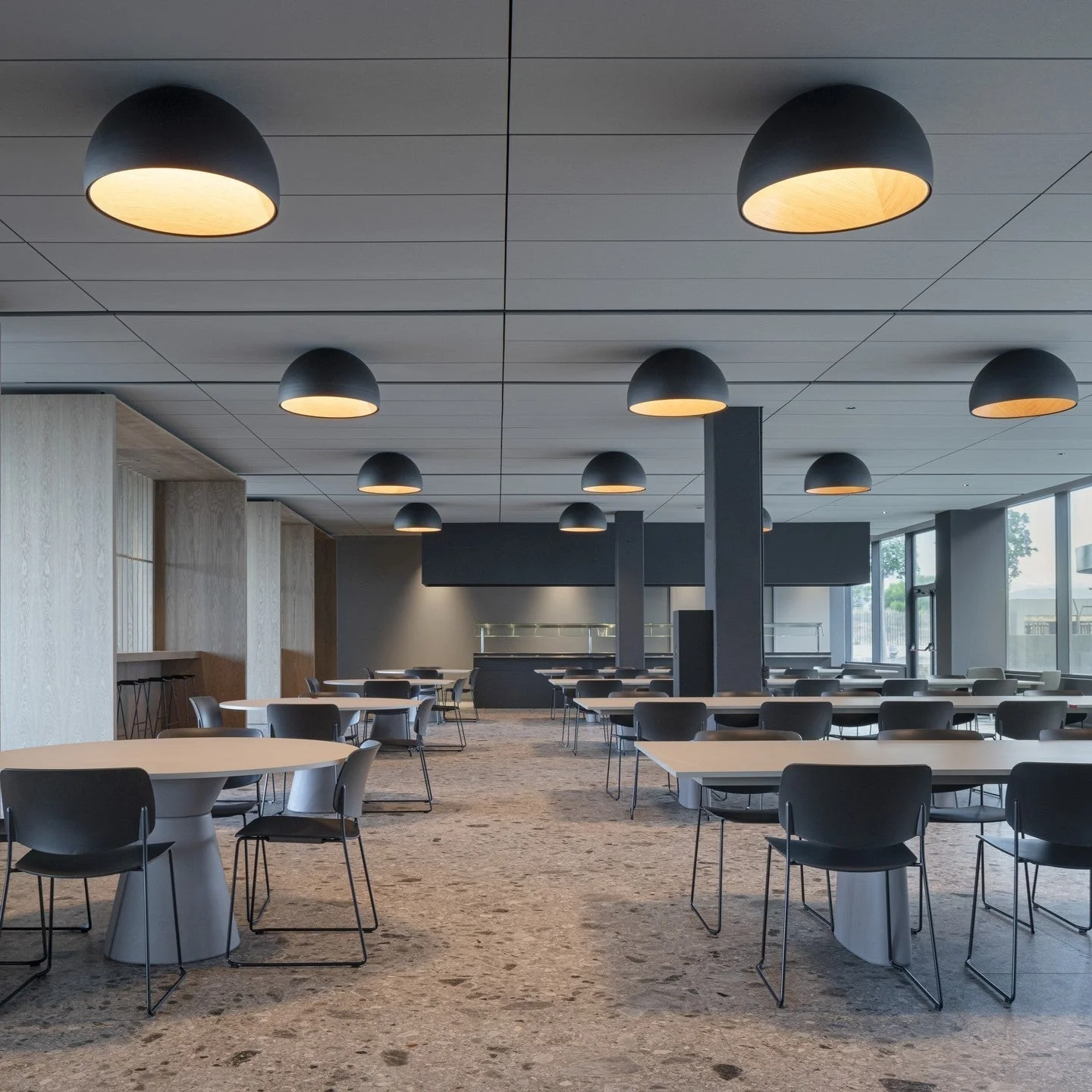 Solara Ceiling Lamp Dome Wood Minimalist - Image 32