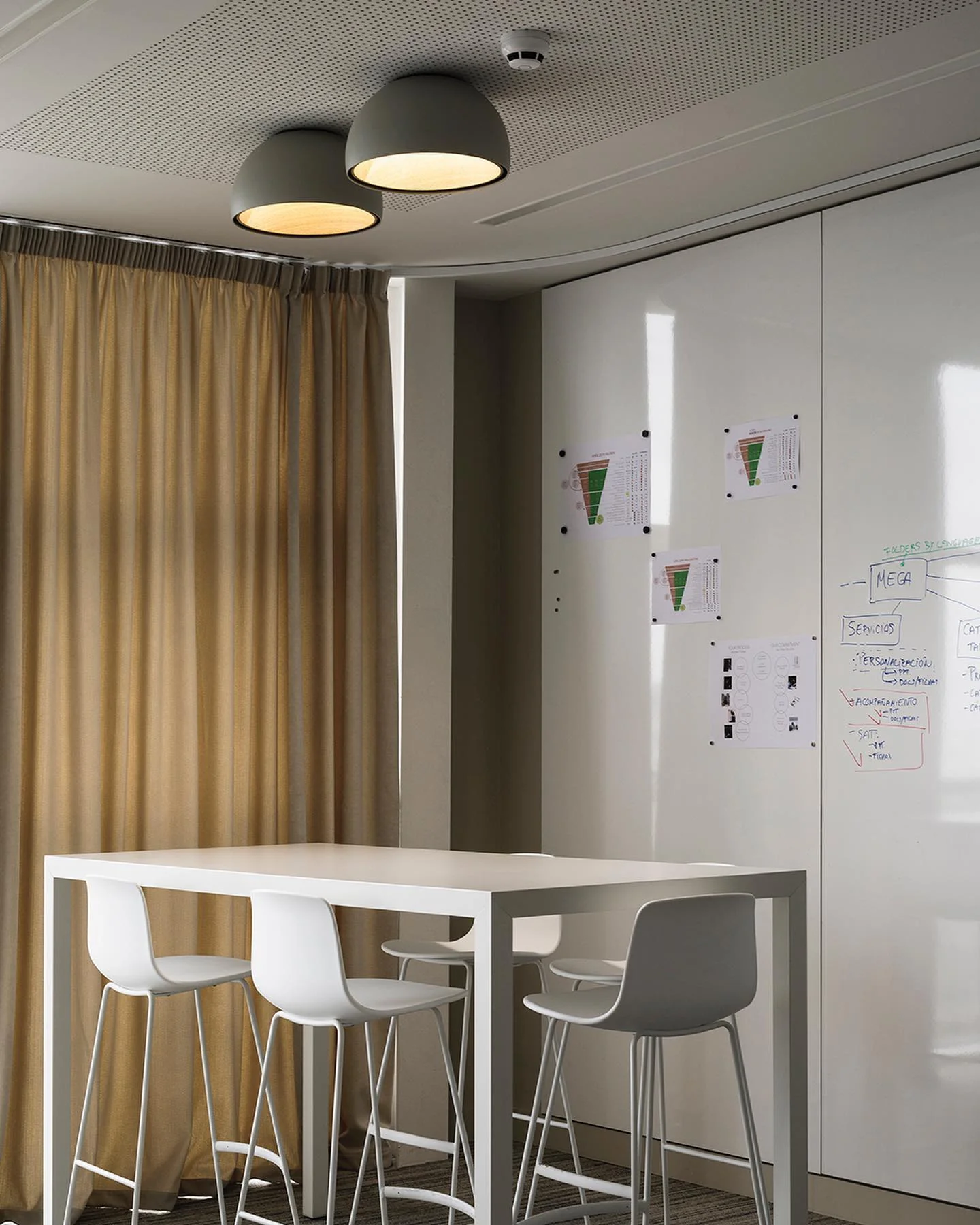 Solara Ceiling Lamp Dome Wood Minimalist - Image 35