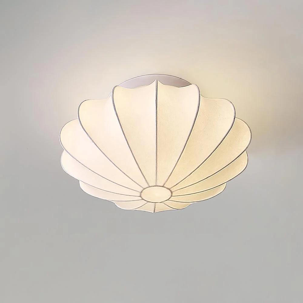 Solara Ceiling Lamp Fabric Shell Sculptural Elegant - Image 36