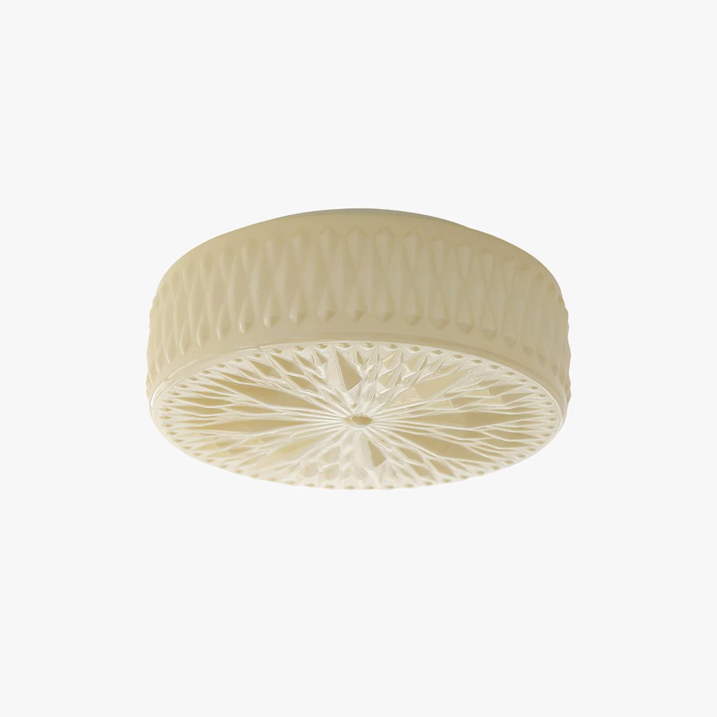 Solara Ceiling Lamp Glass Shade and Modern Mooncake - Image 13