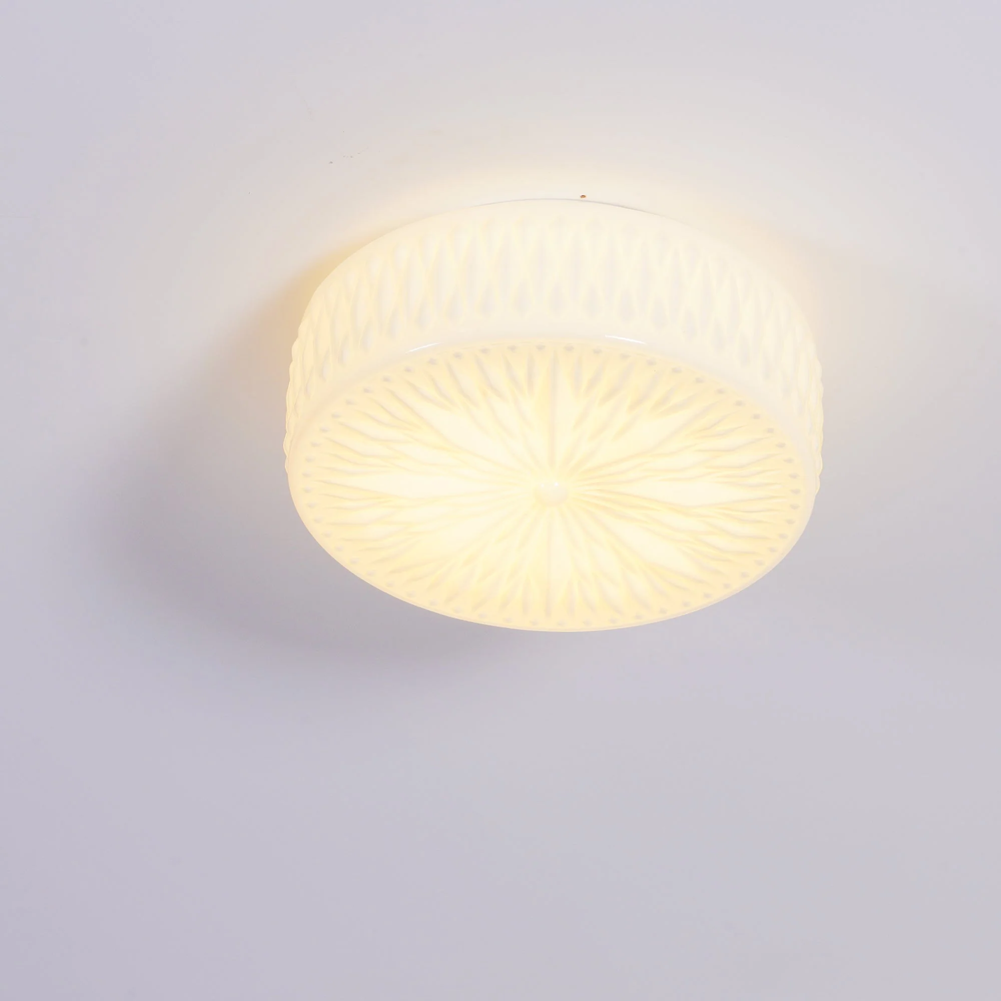 Solara Ceiling Lamp Glass Shade and Modern Mooncake - Image 25