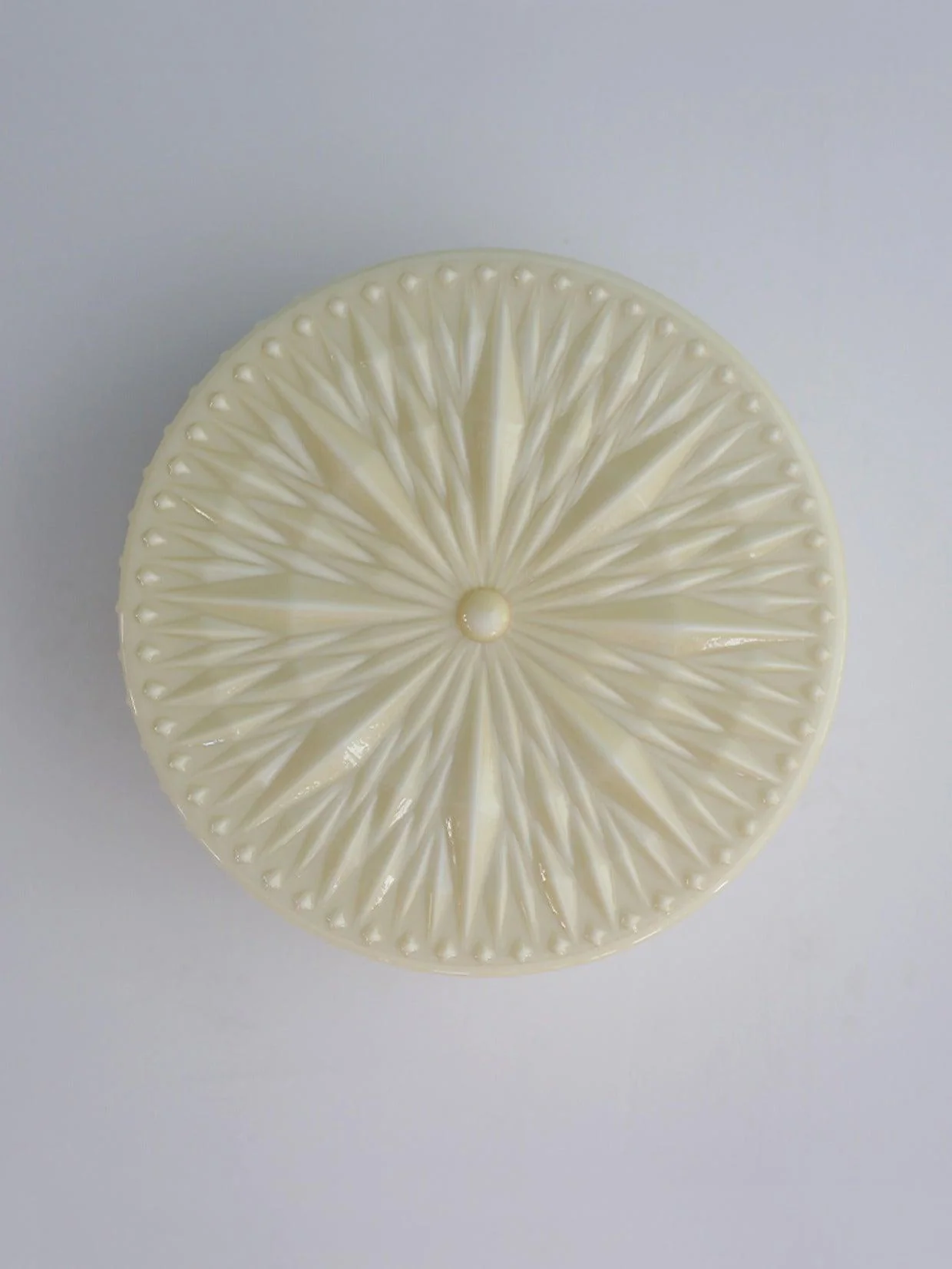 Solara Ceiling Lamp Glass Shade and Modern Mooncake - Image 5