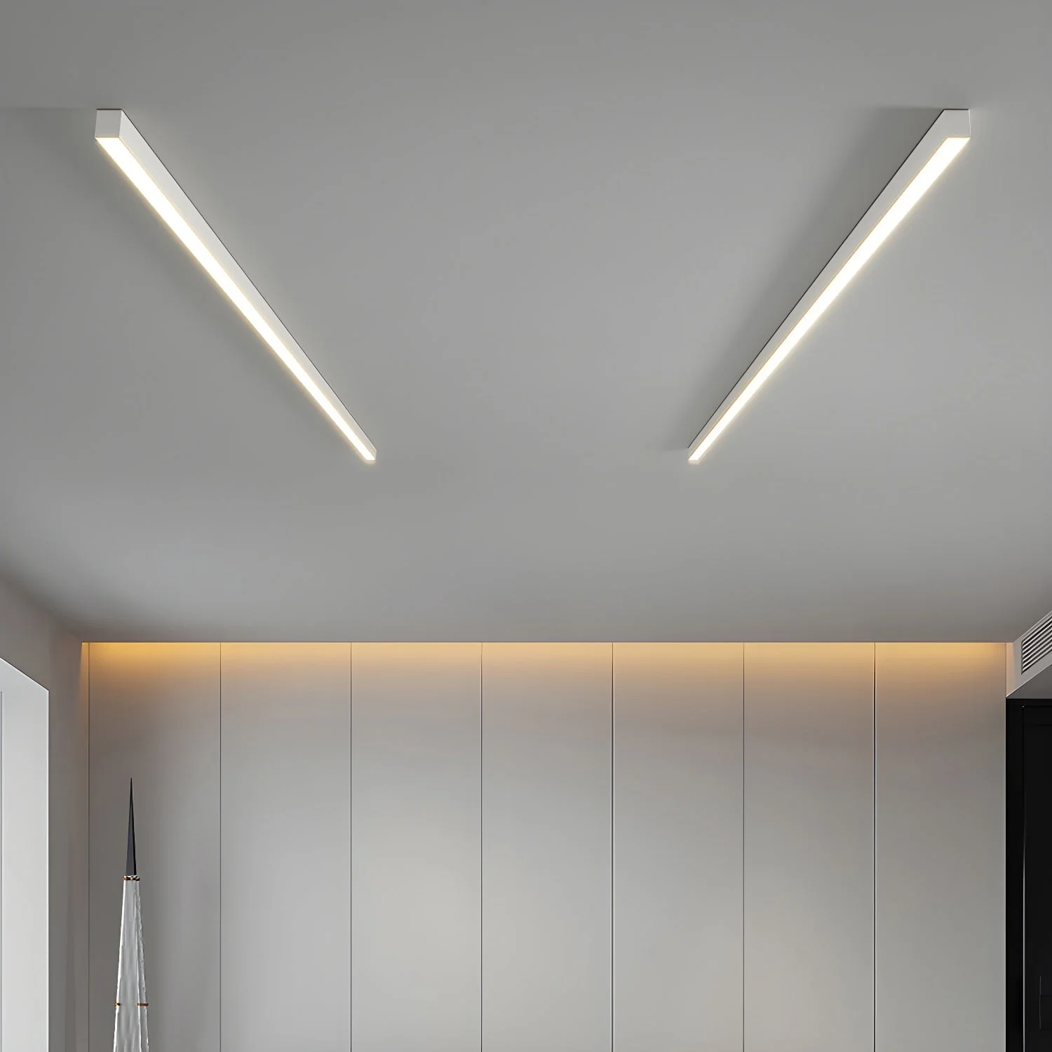 Solara Ceiling Lamp Linear Ultra Slim Minimalist Functional - Image 22