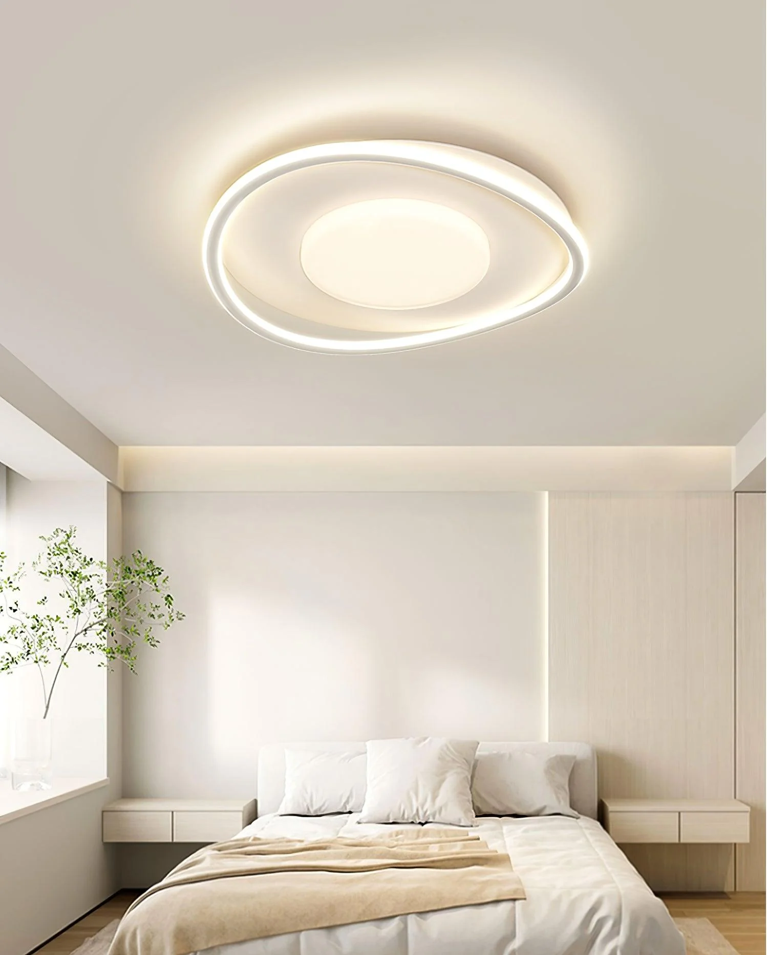 Solara Ceiling Lamp Minimalist Geometry LED - Image 10