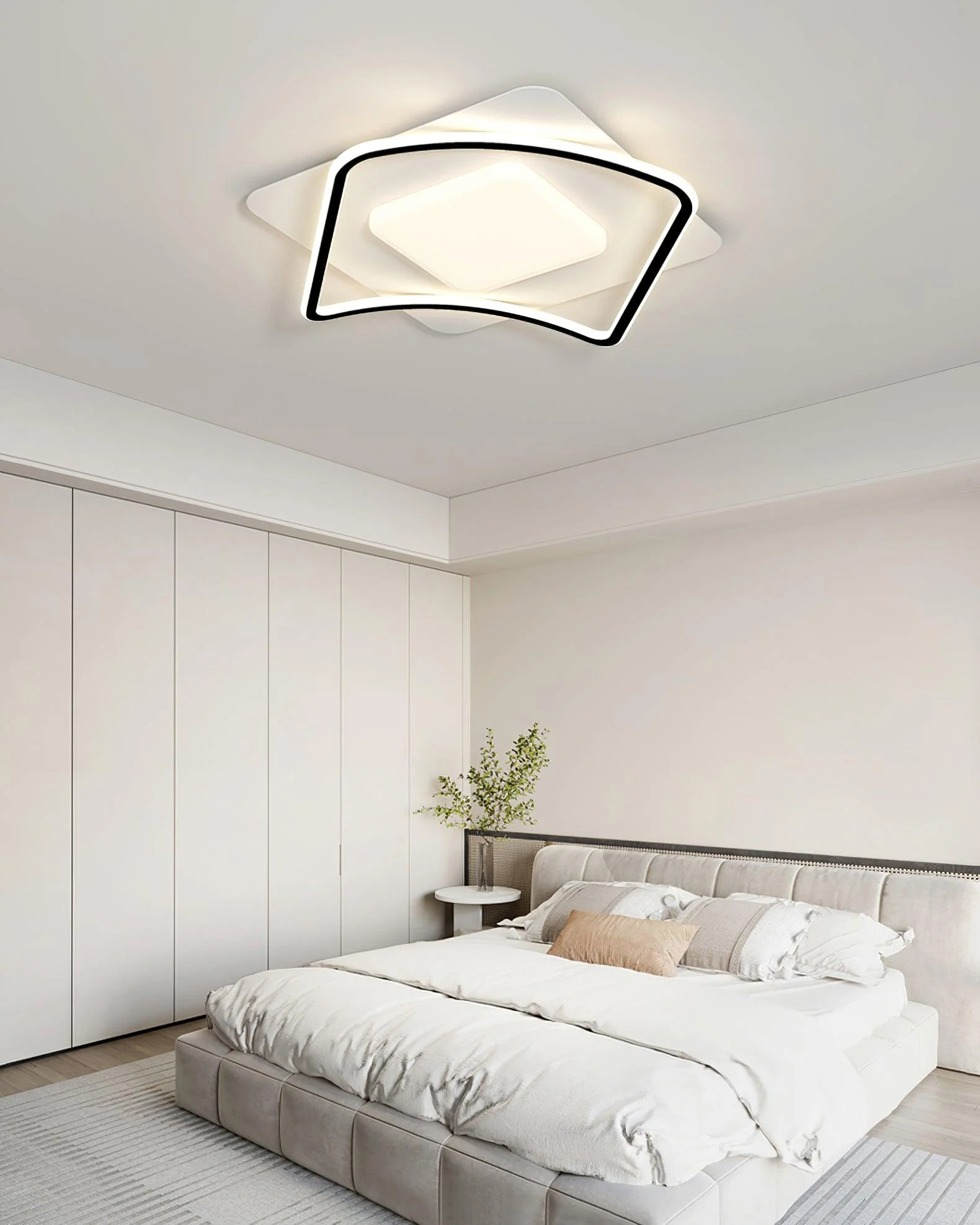 Solara Ceiling Lamp Minimalist Geometry LED - Image 13