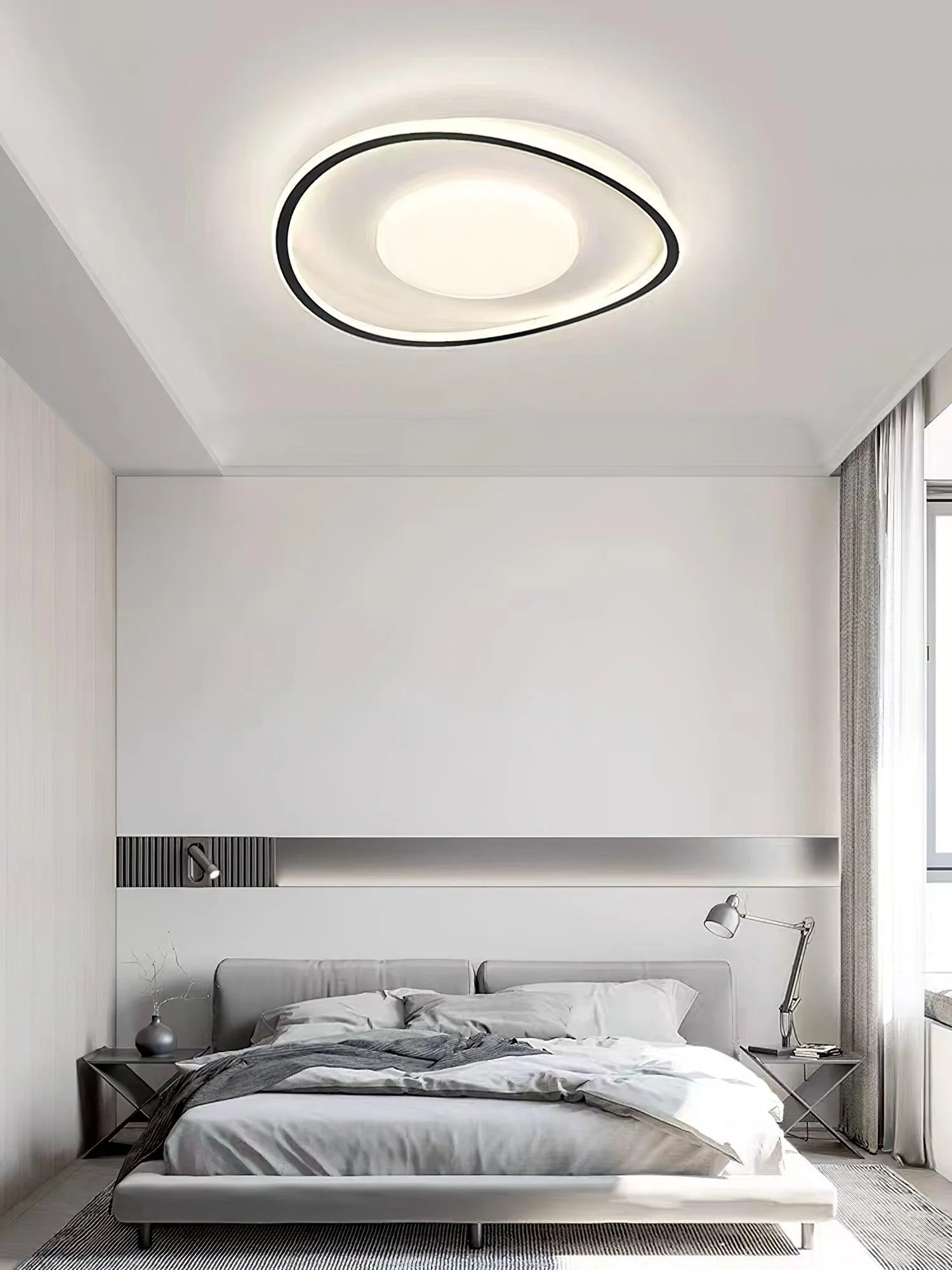 Solara Ceiling Lamp Minimalist Geometry LED - Image 19
