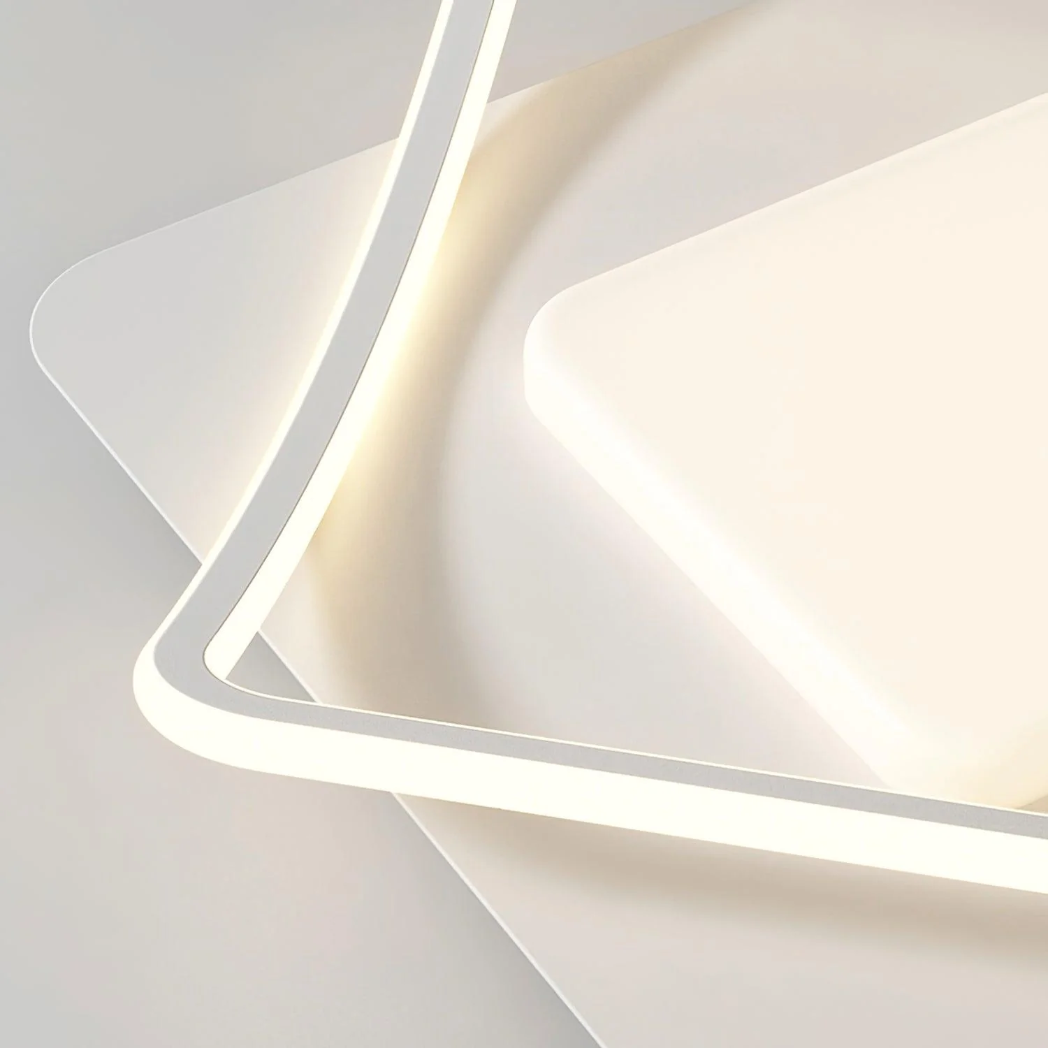 Solara Ceiling Lamp Minimalist Geometry LED - Image 3