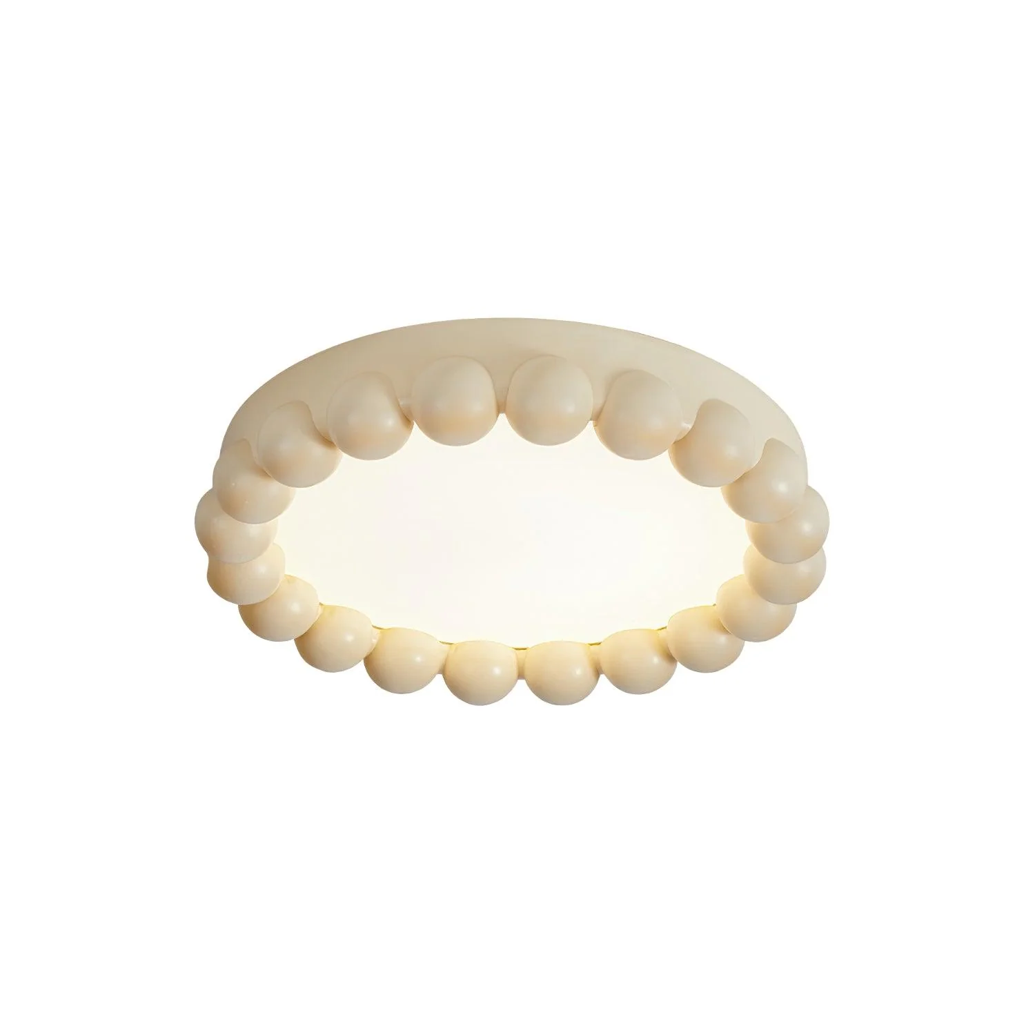 Solara Ceiling Lamp Resin Bubble Round Playful Soft - Image 14