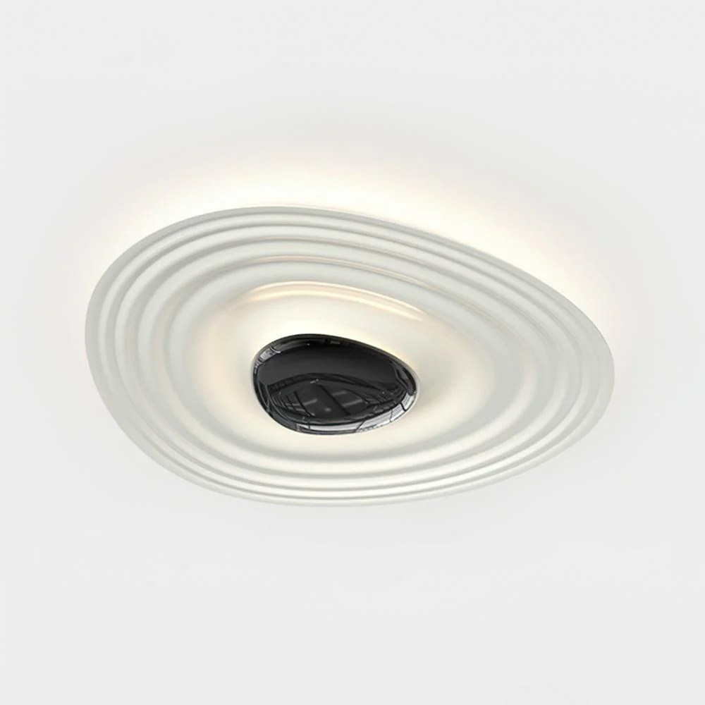 Solara Ceiling Lamp Ripple Ring Modern Sculptural - Image 27