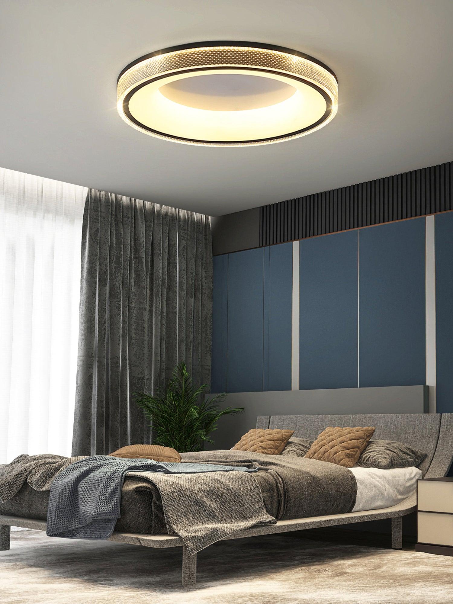 Solara Ceiling Lamp Round Recessed Minimalist Warm - Image 11