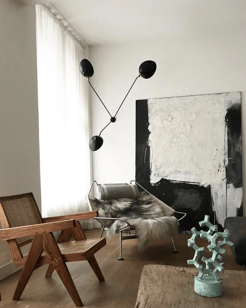 Solara Ceiling Lamp Three Arm Black Sculptural - Image 19