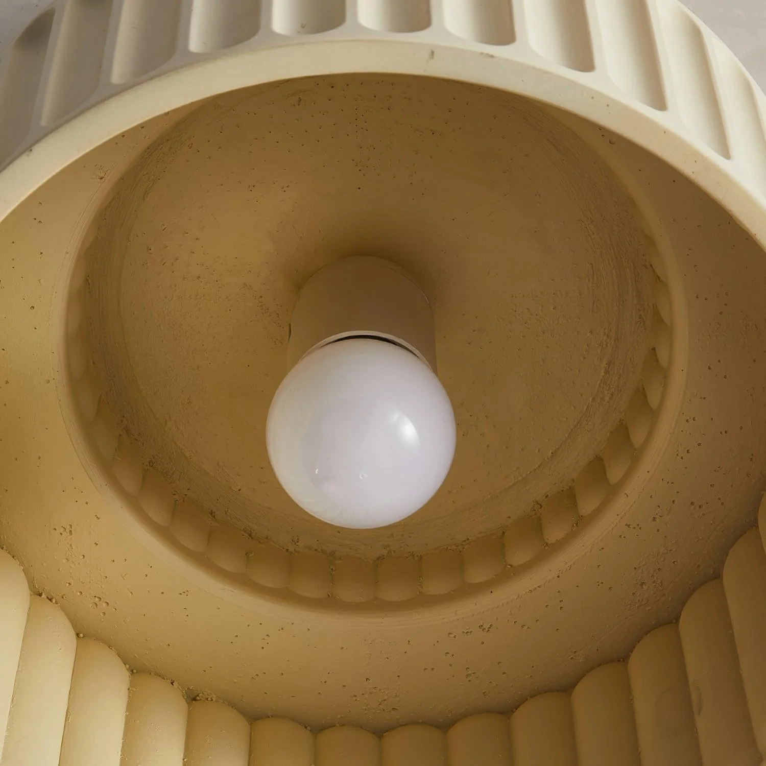 Solara Ceiling Lamp with Pleated Shade - Image 3