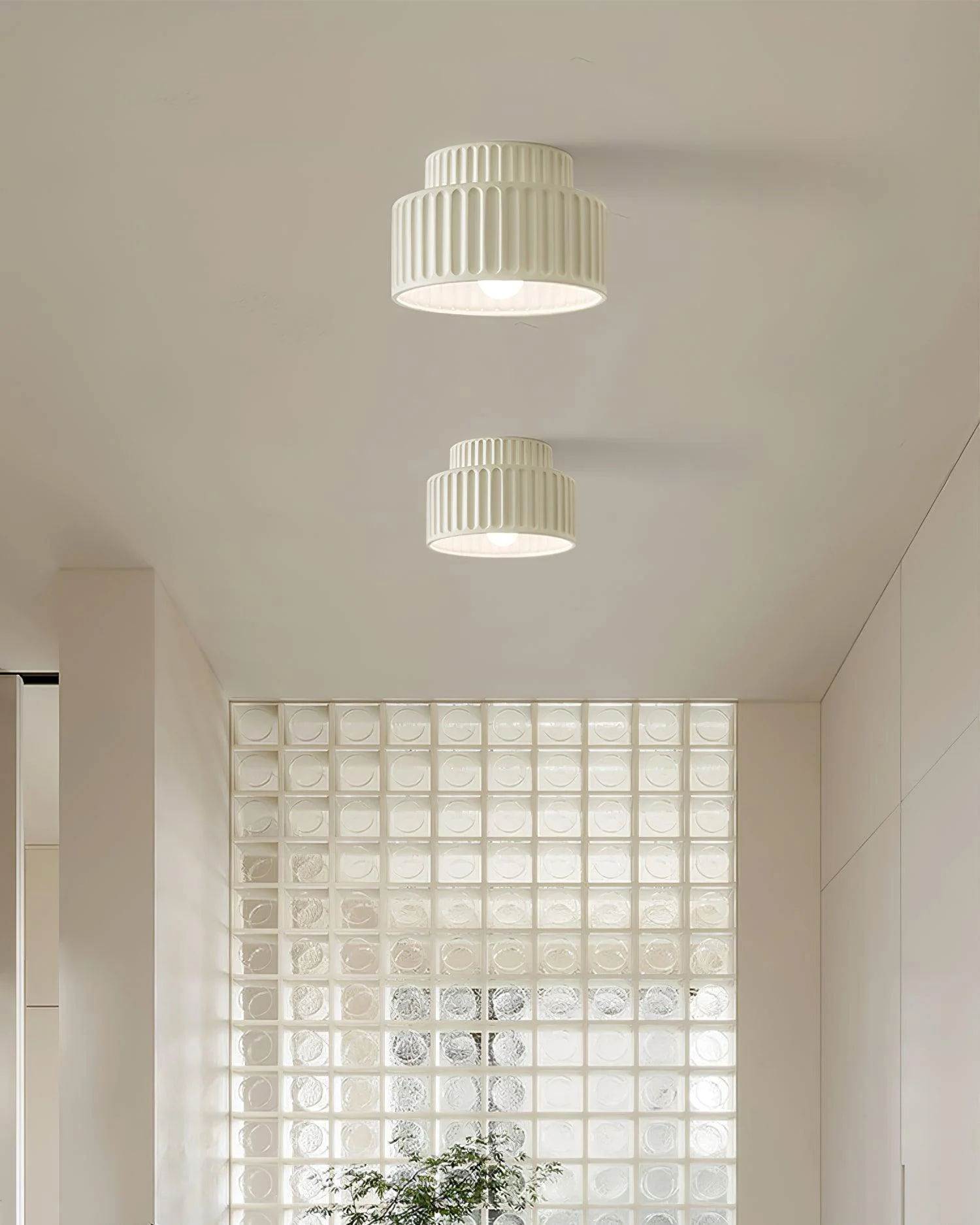 Solara Ceiling Lamp with Pleated Shade - Image 31