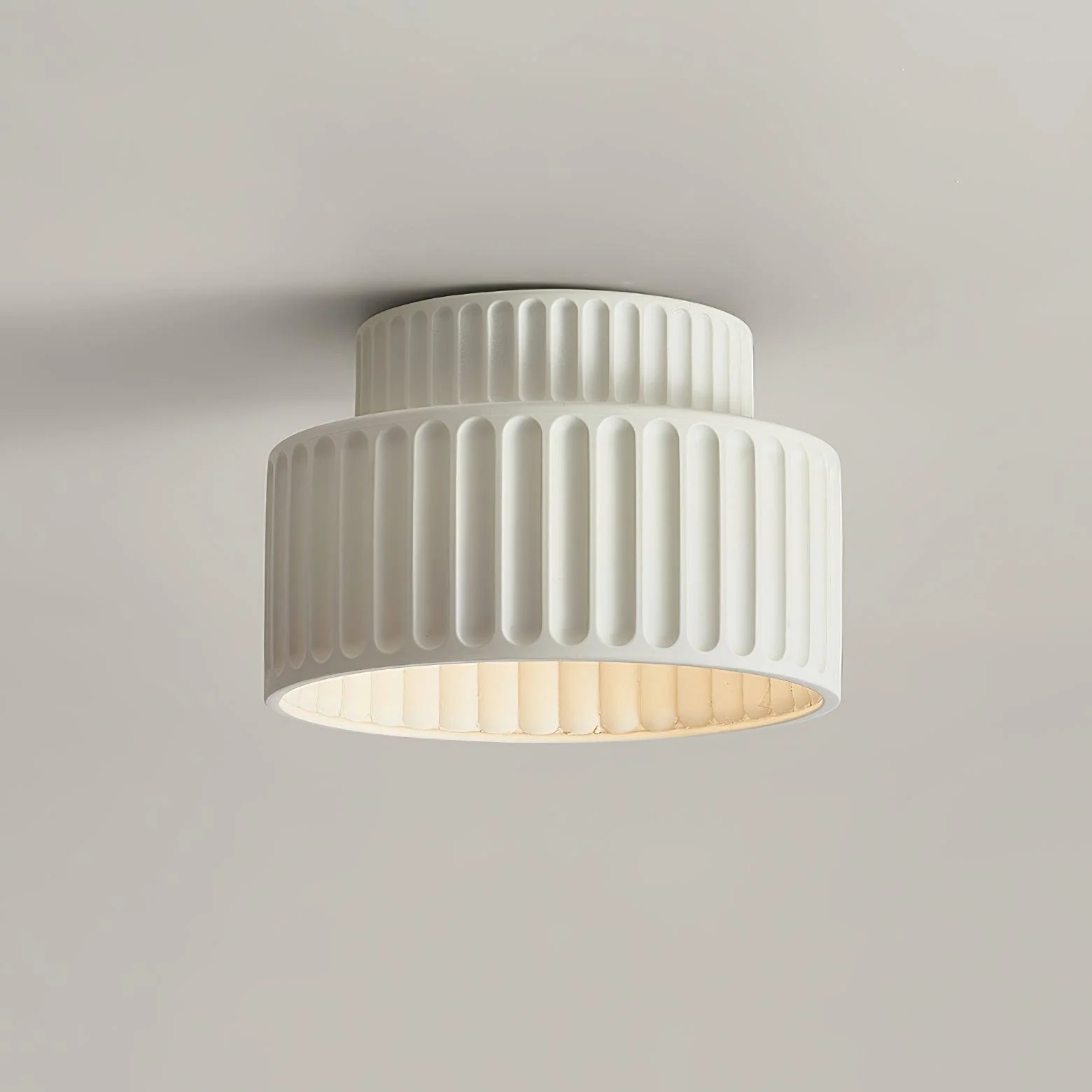 Solara Ceiling Lamp with Pleated Shade - Image 33