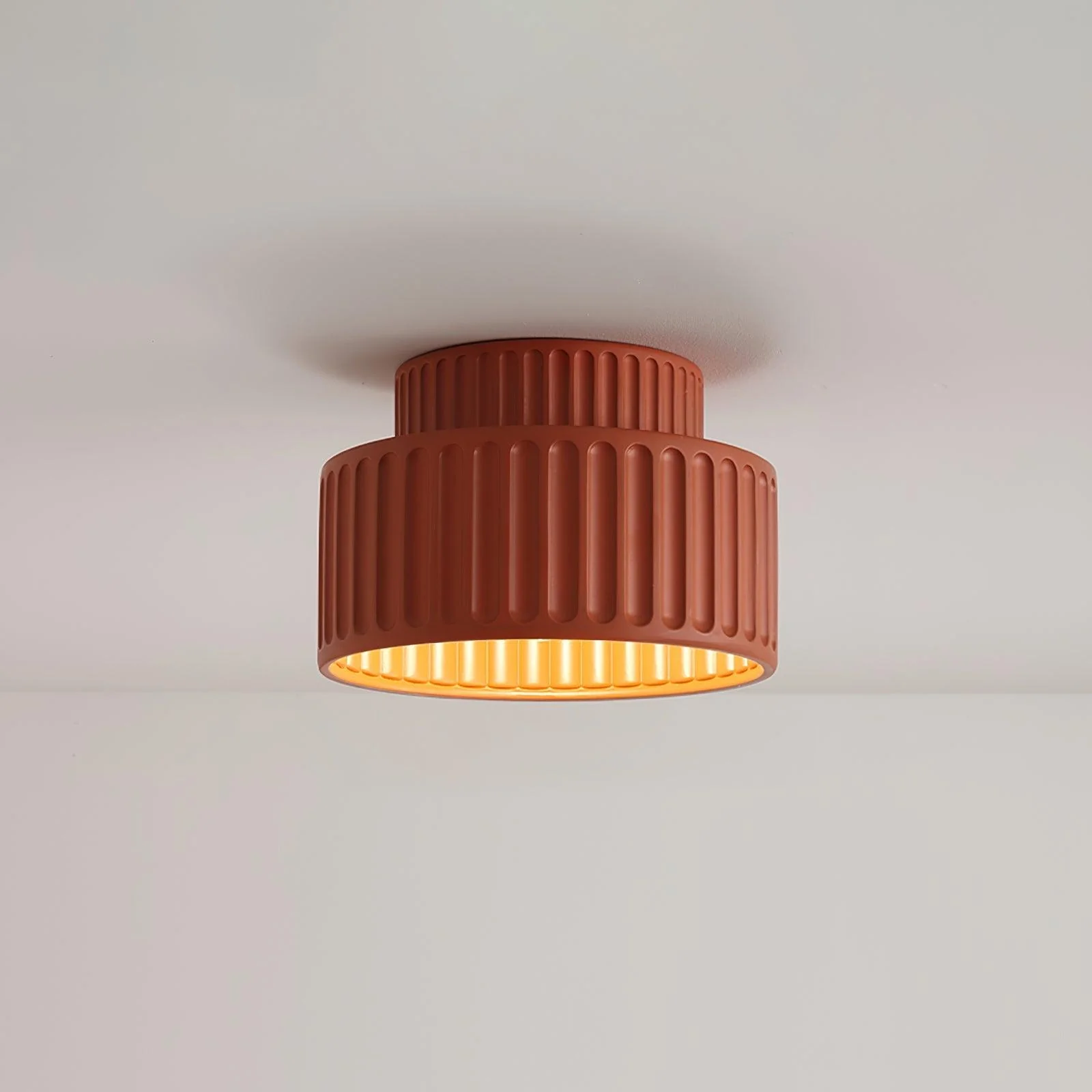Solara Ceiling Lamp with Pleated Shade - Image 38