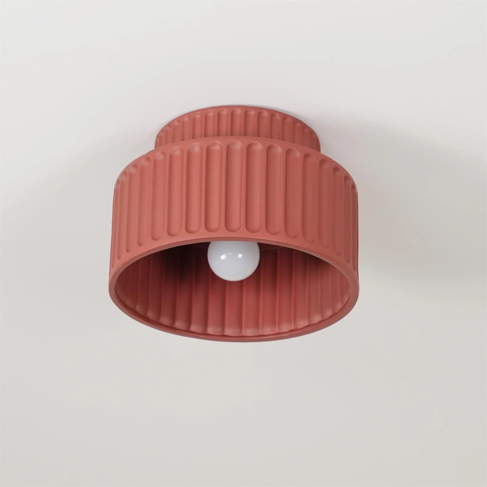 Solara Ceiling Lamp with Pleated Shade - Image 42