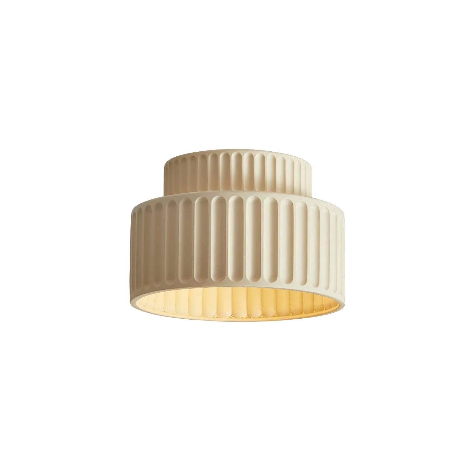 Solara Ceiling Lamp with Pleated Shade - Image 5