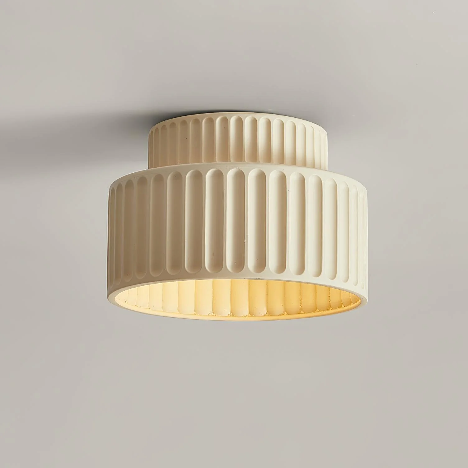 Solara Ceiling Lamp with Pleated Shade - Image 51