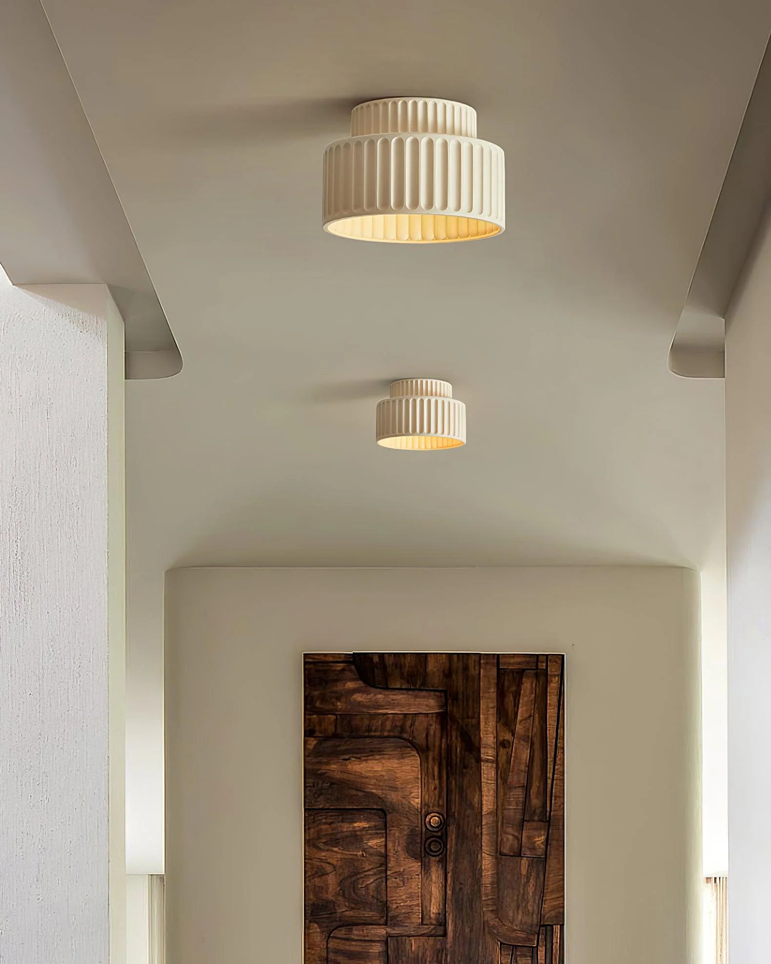 Solara Ceiling Lamp with Pleated Shade - Image 54