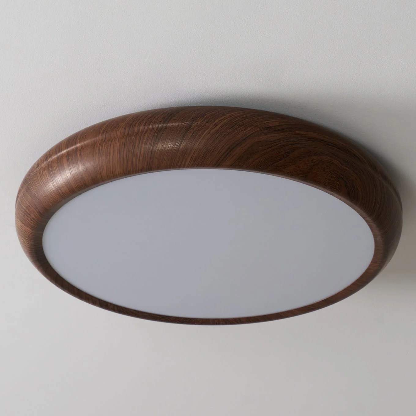 Solara Ceiling Light Woodgrain Round - Image 46
