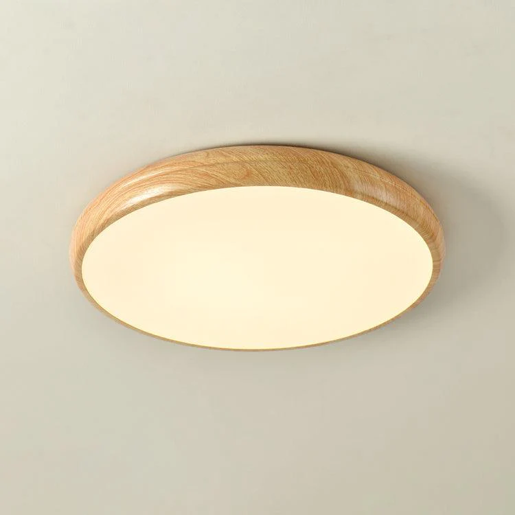 Solara Ceiling Light Woodgrain Round - Image 68