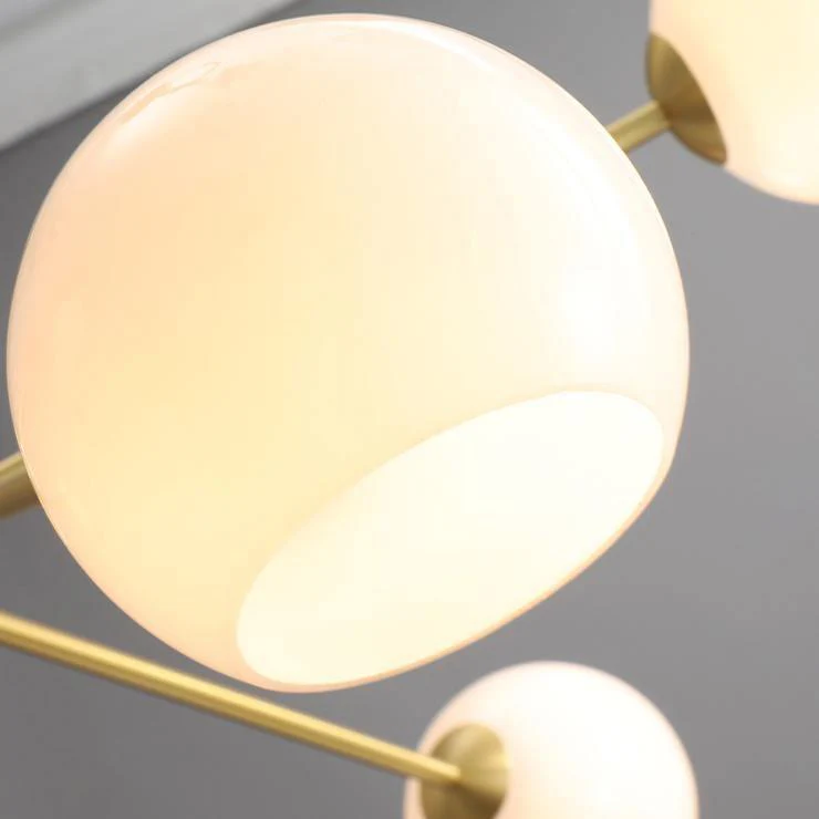 Solara Chandelier Staggered Glass 6-Light - Image 11