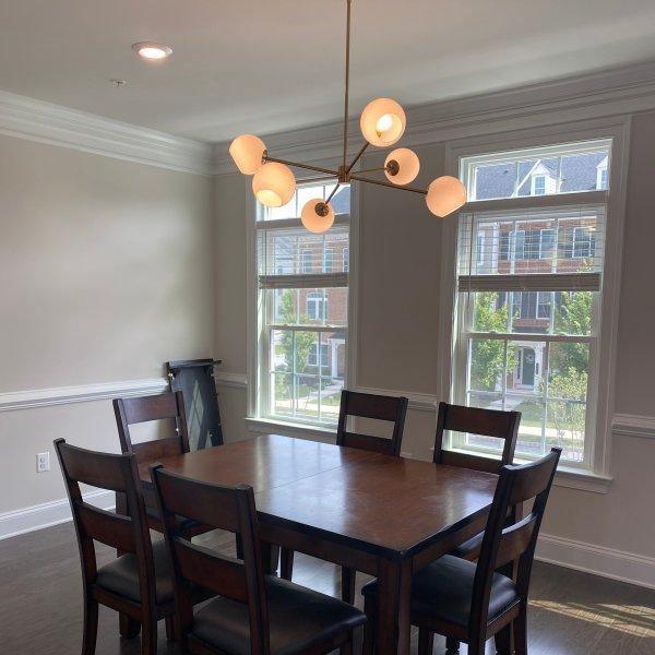 Solara Chandelier Staggered Glass 6-Light - Image 12