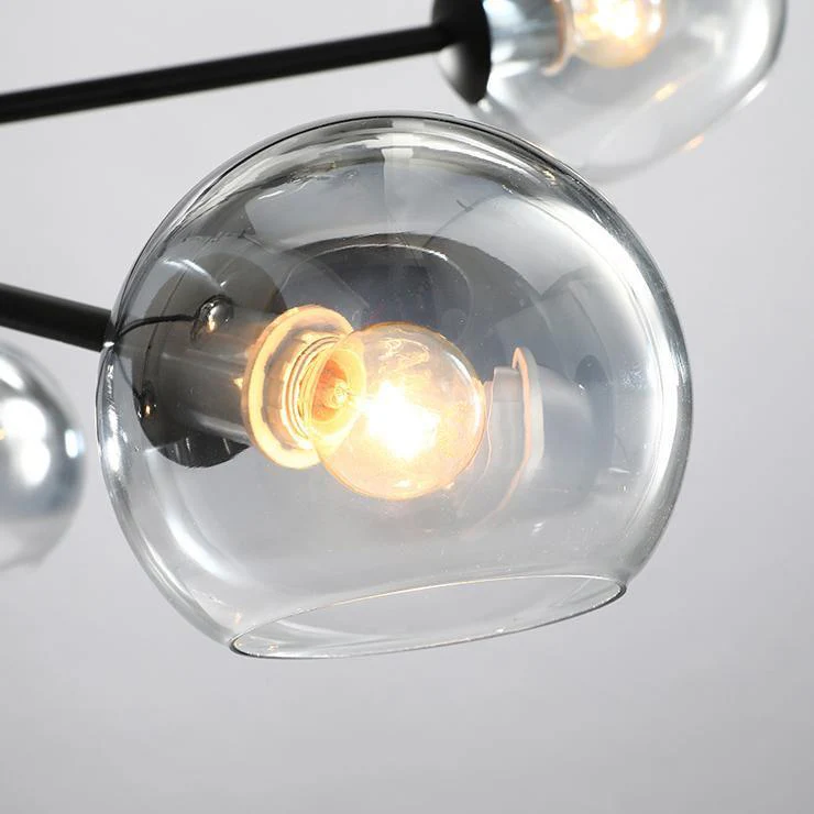 Solara Chandelier Staggered Glass 6-Light - Image 14