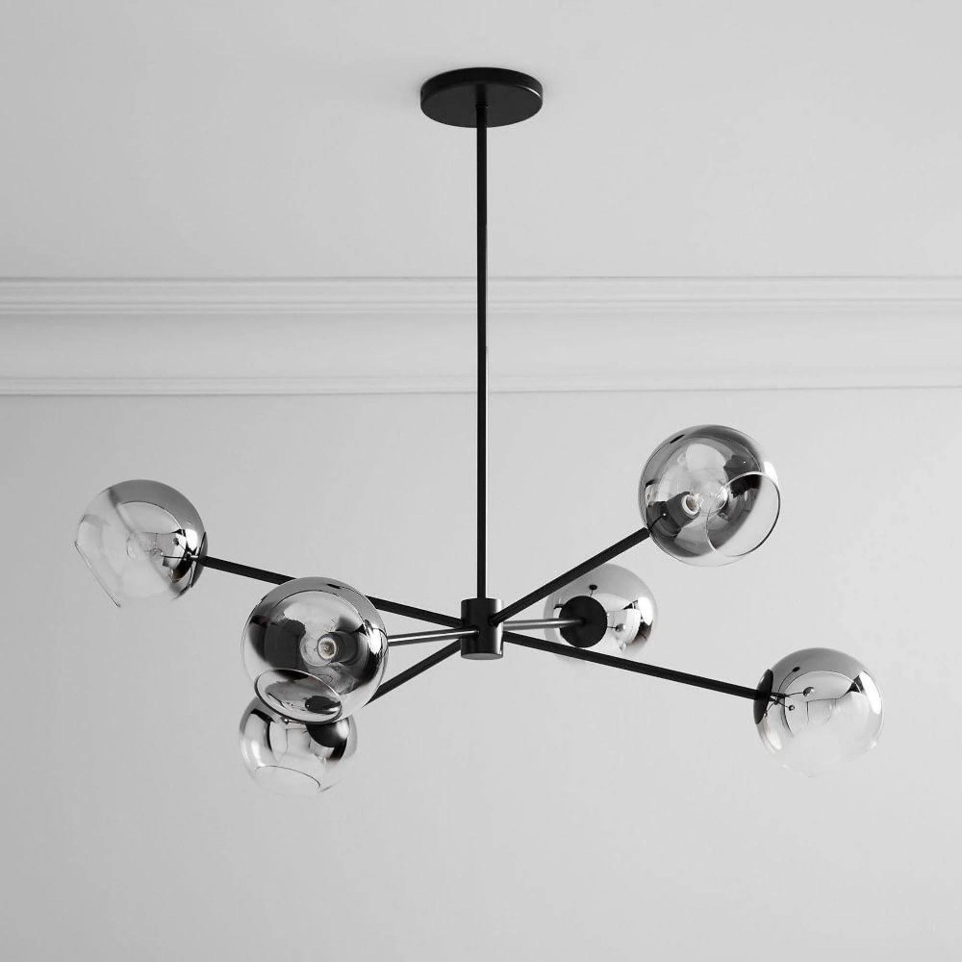 Solara Chandelier Staggered Glass 6-Light - Image 19