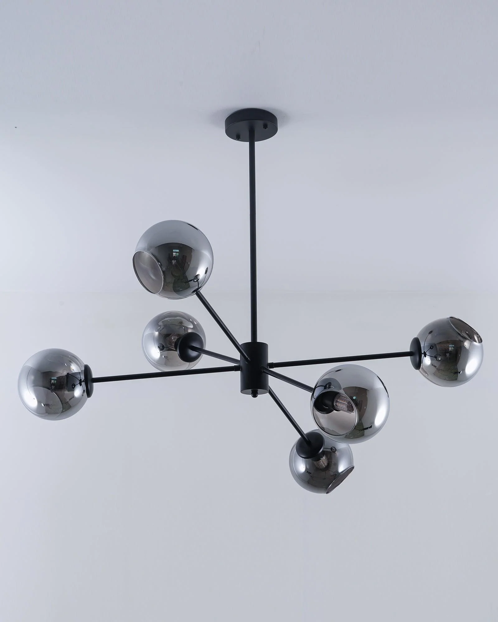 Solara Chandelier Staggered Glass 6-Light - Image 31