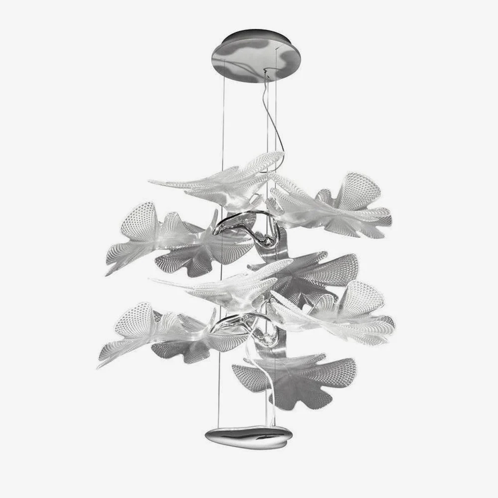 Solara Chandelier Suspension Clear Leaf