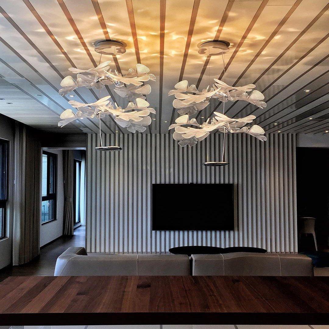 Solara Chandelier Suspension Clear Leaf - Image 4