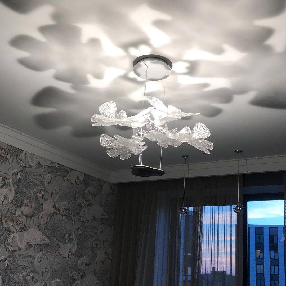 Solara Chandelier Suspension Clear Leaf - Image 8