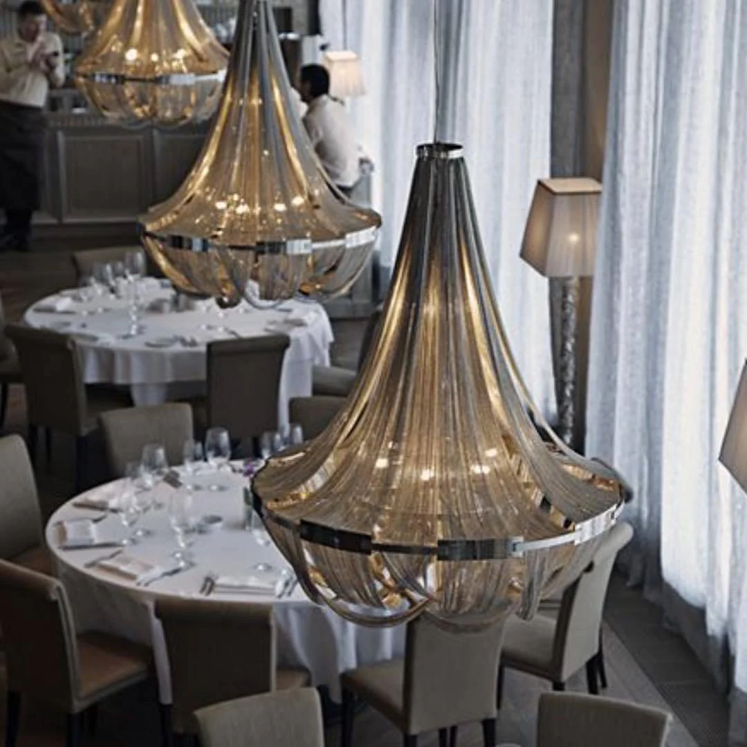 Solara Chandelier Tassel Aluminum Chain - Image 60