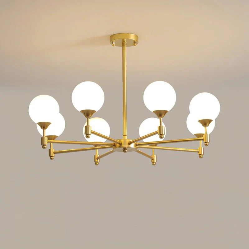 Solara Elegant Glass Chandelier - Image 17