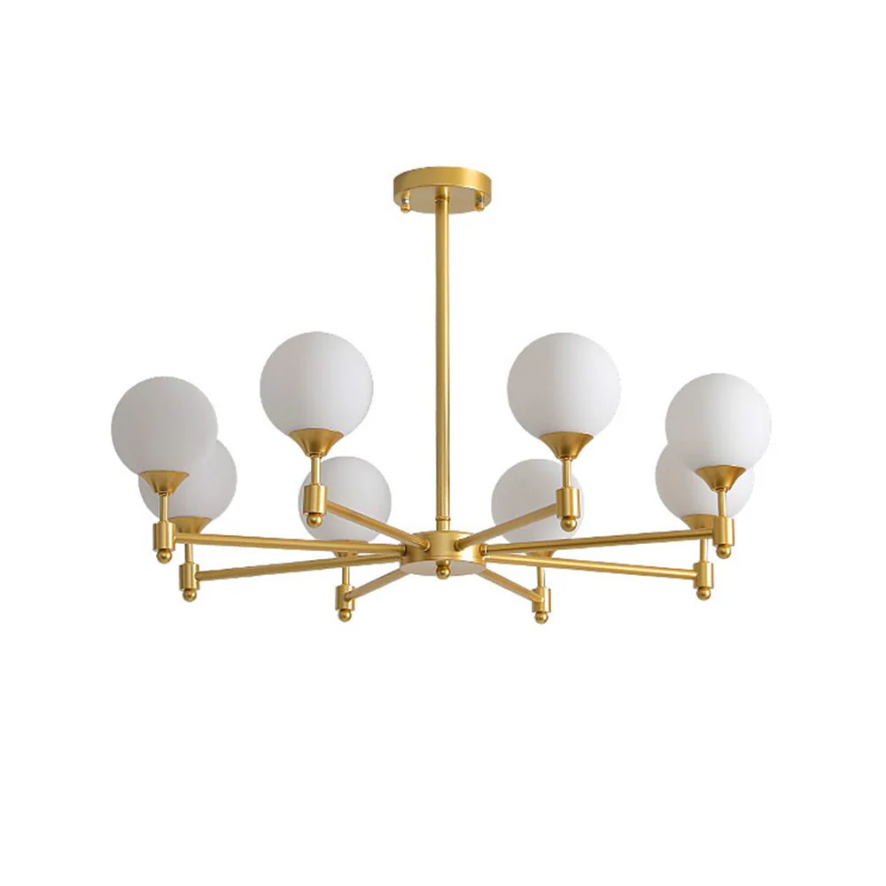 Solara Elegant Glass Chandelier - Image 24