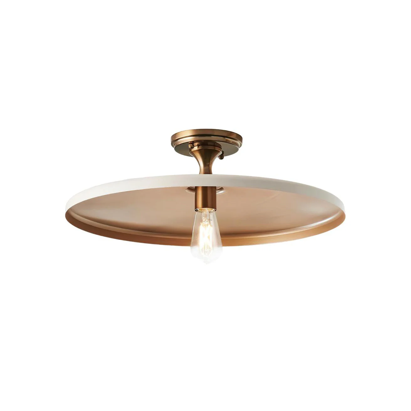 Solara Industrial Iron Ceiling Light