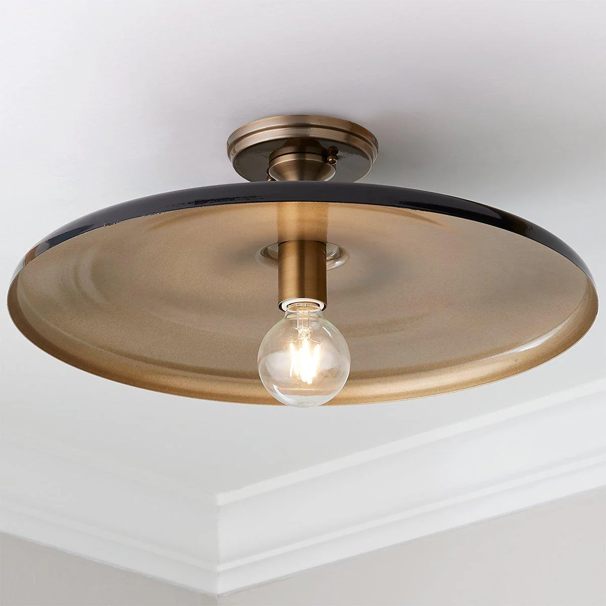 Solara Industrial Iron Ceiling Light - Image 11