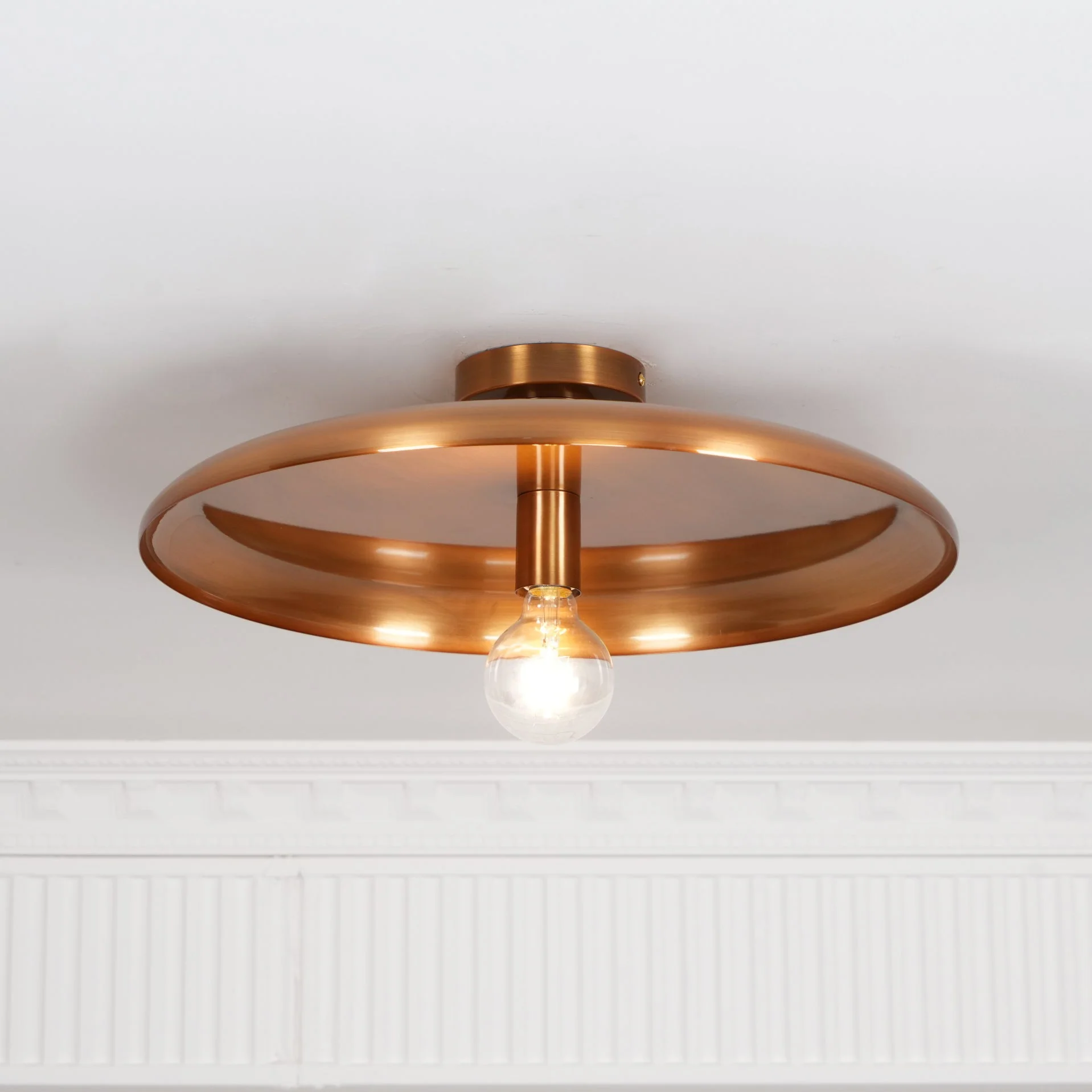 Solara Industrial Iron Ceiling Light - Image 16