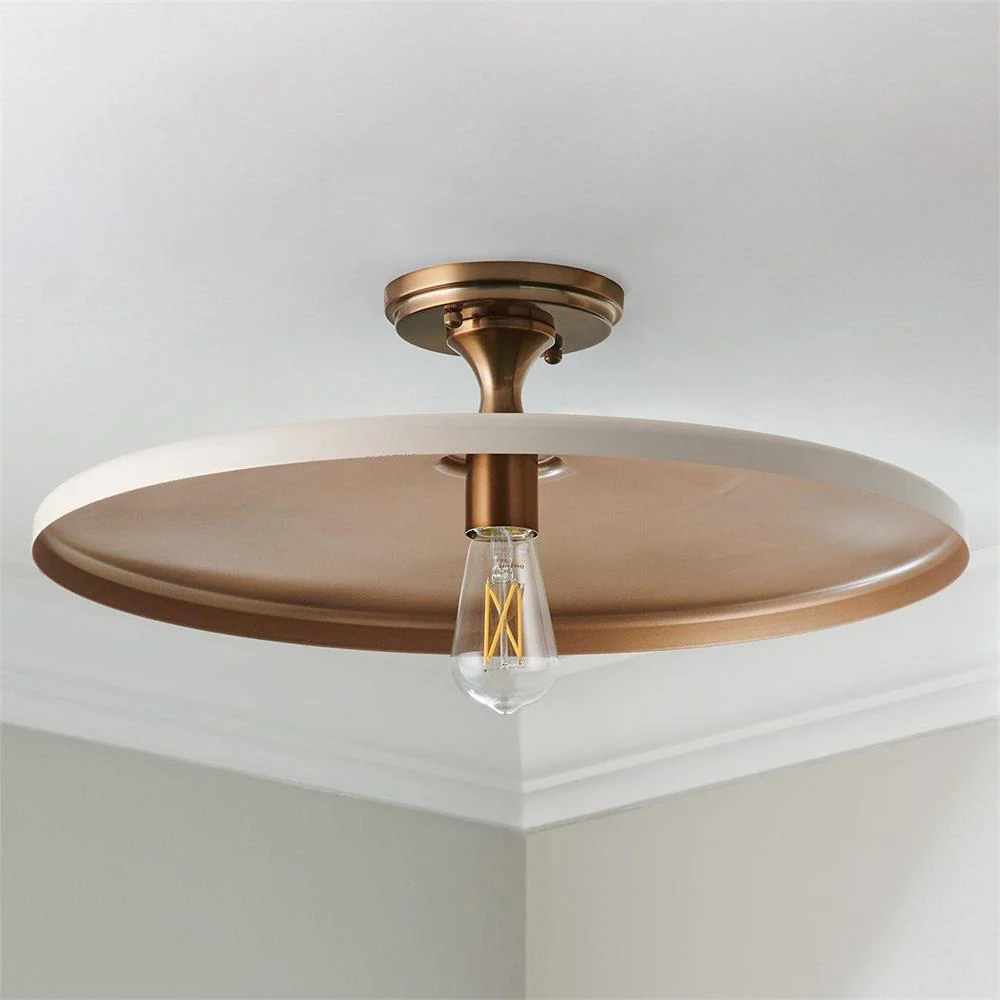 Solara Industrial Iron Ceiling Light - Image 4