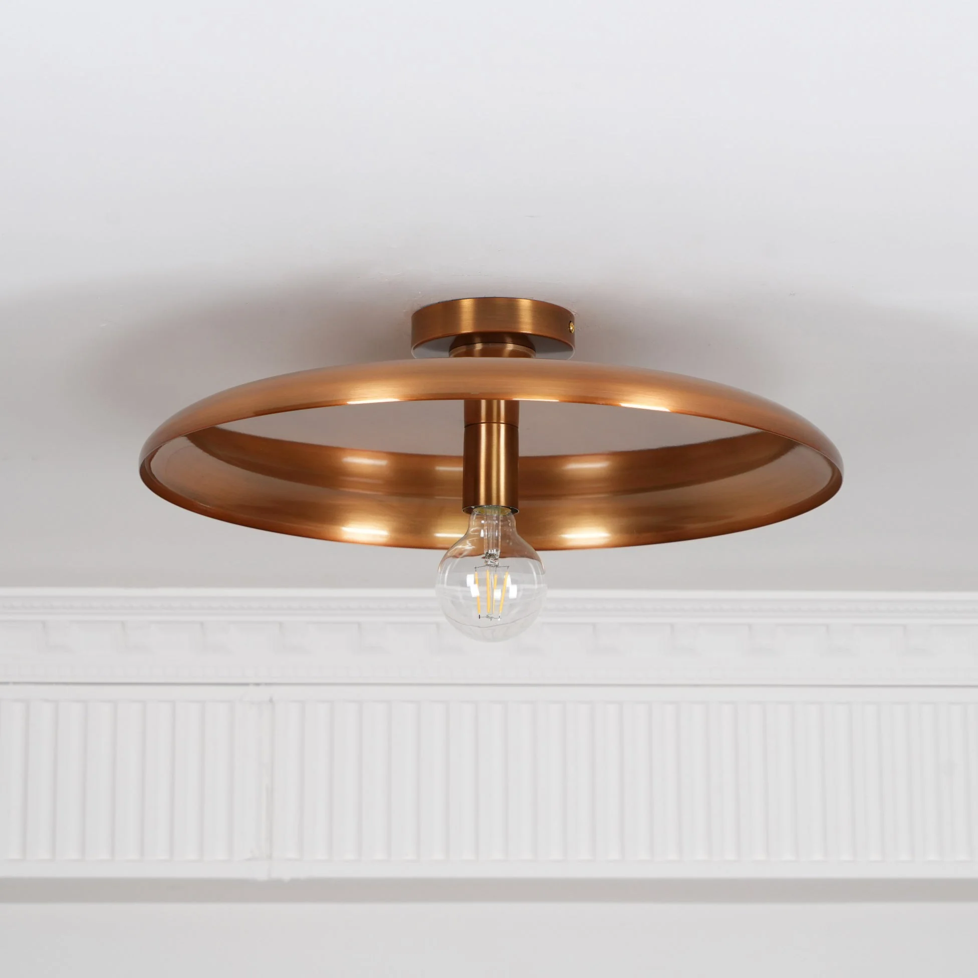 Solara Industrial Iron Ceiling Light - Image 40