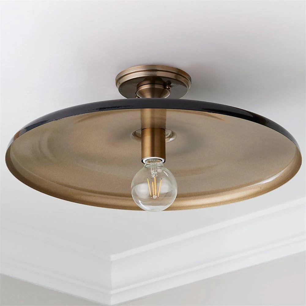 Solara Industrial Iron Ceiling Light - Image 5