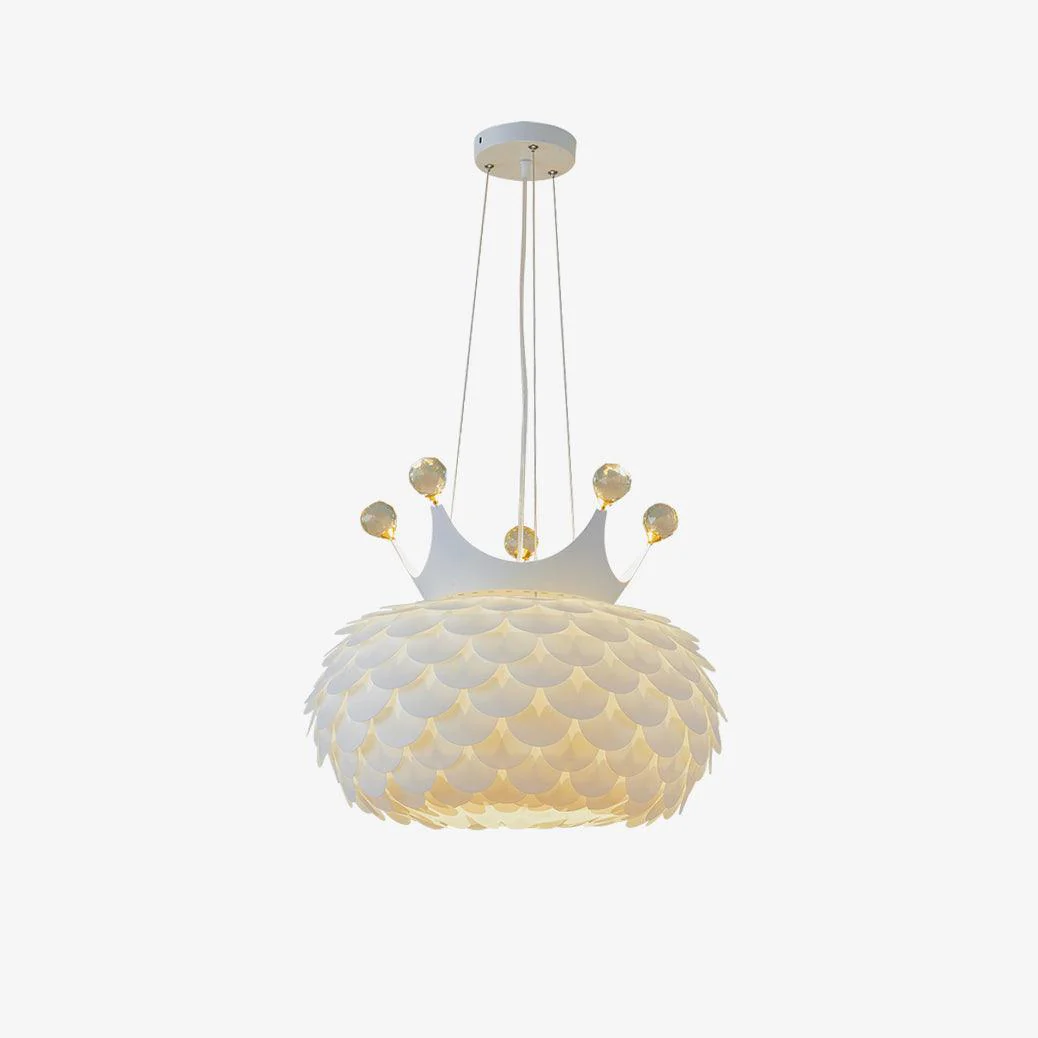 Solara Pendant Lamp Scalloped Crown Whimsical - Image 18