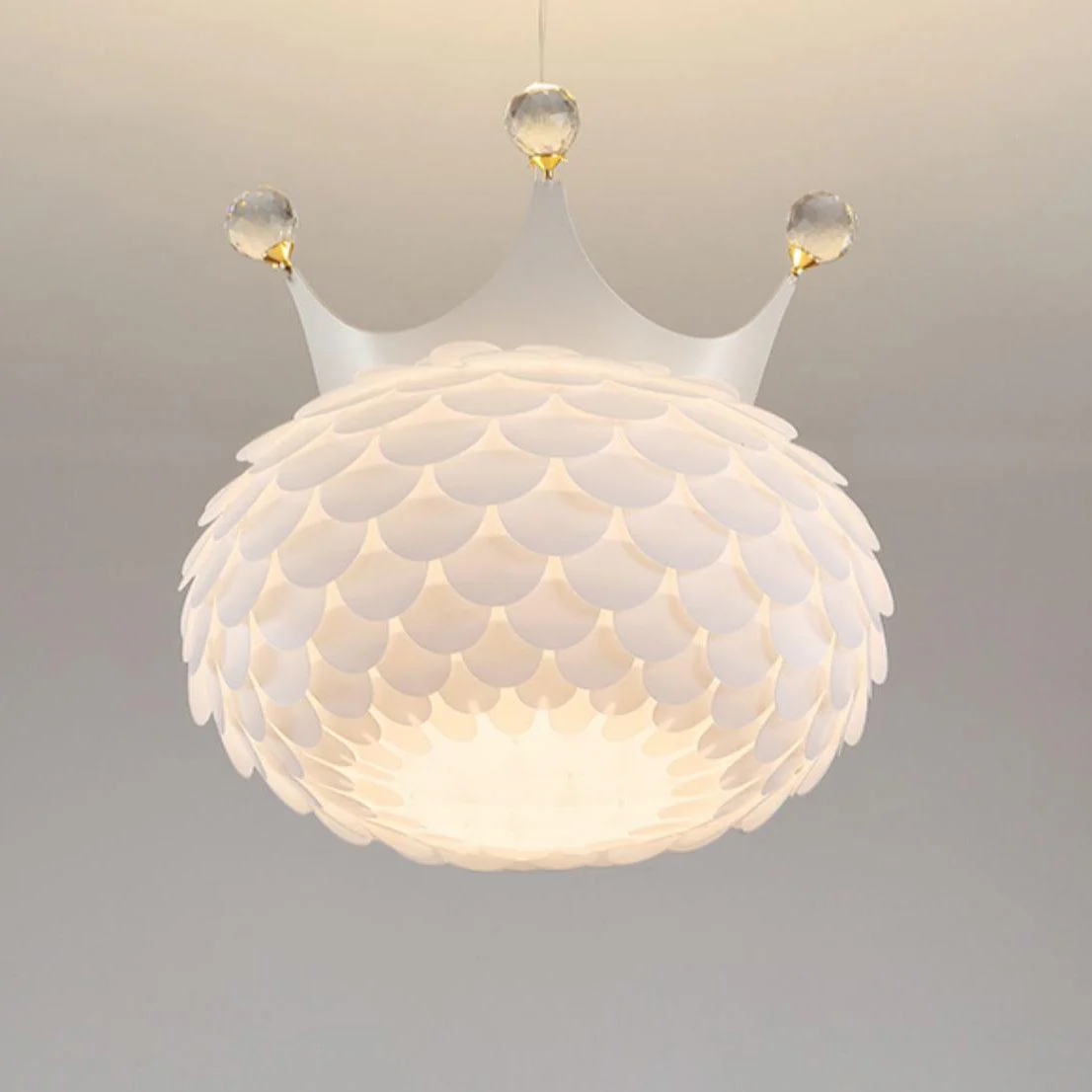 Solara Pendant Lamp Scalloped Crown Whimsical - Image 28