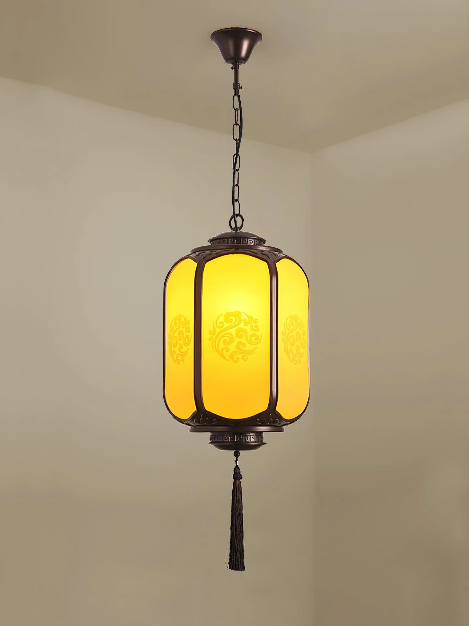 Solara Pendant Lamp Antique Lantern Outdoor Rustic - Image 13