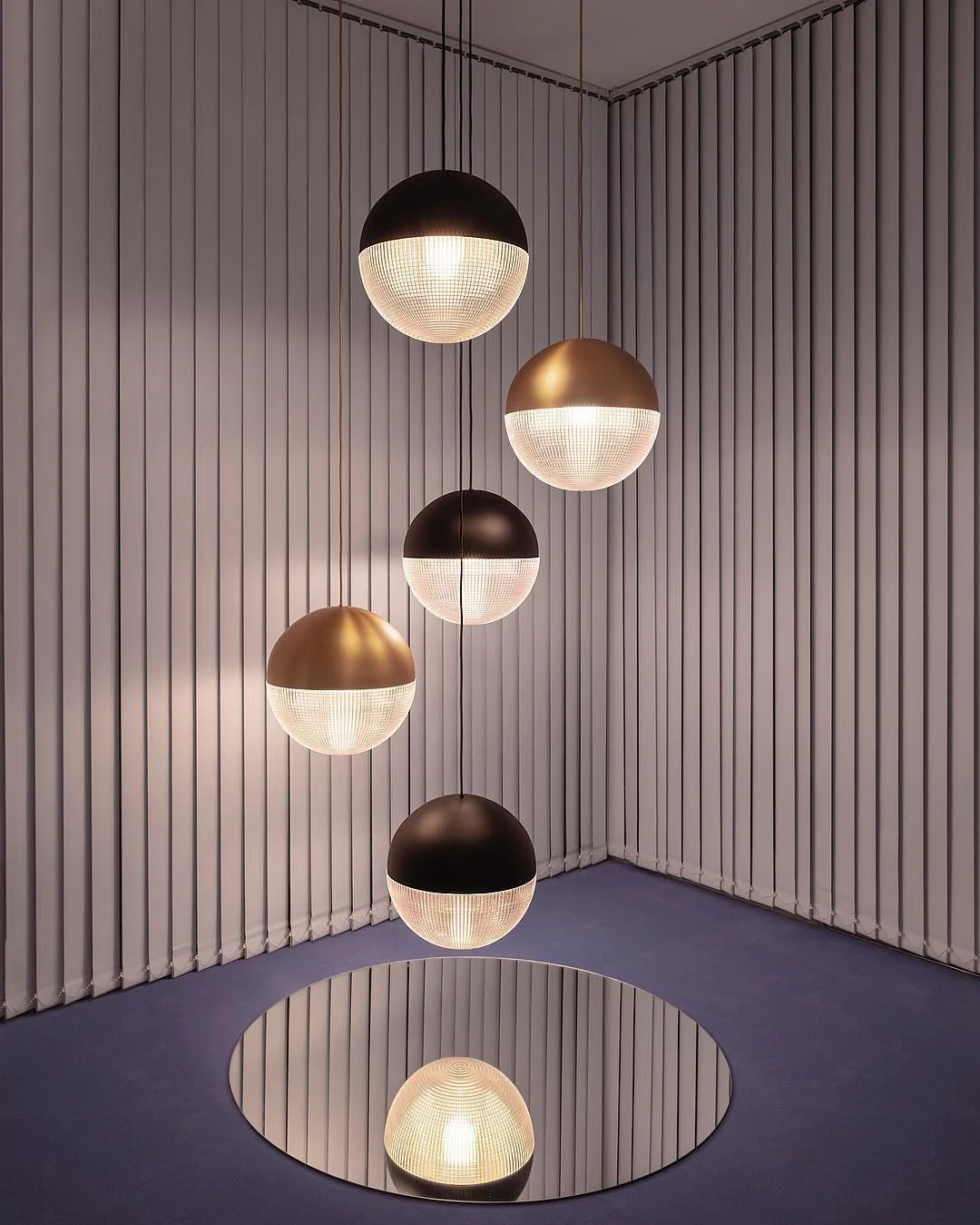 Solara Pendant Lamp Brass Glass Modern - Image 36