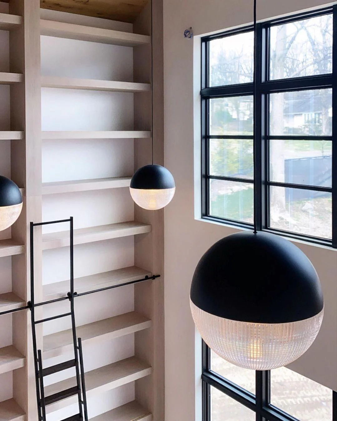Solara Pendant Lamp Brass Glass Modern - Image 5