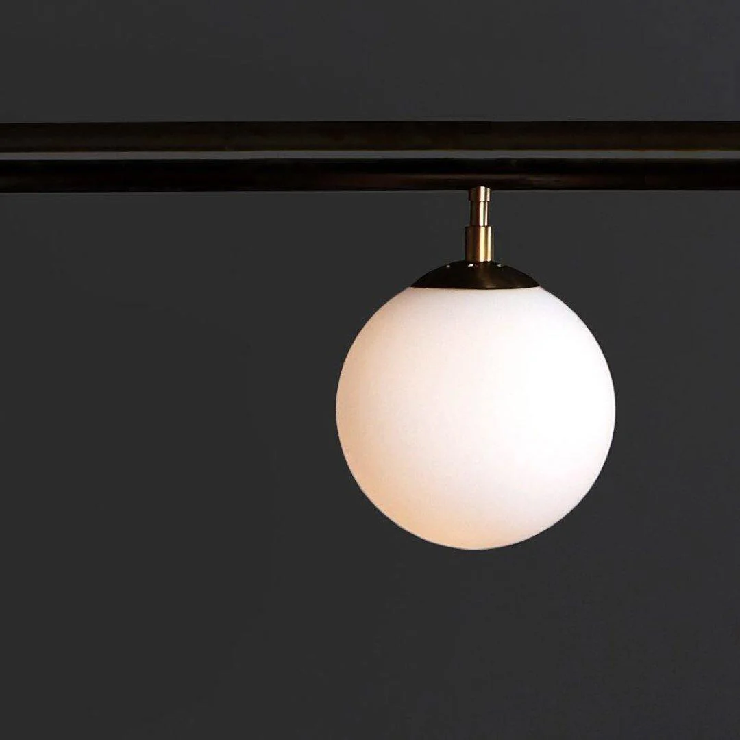 Solara Pendant Lamp Brass Linear Satellite Minimalist - Image 26