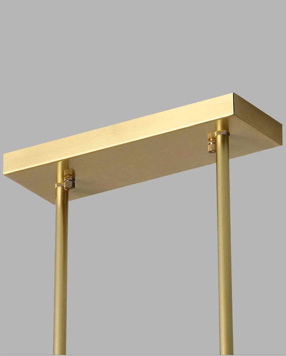 Solara Pendant Lamp Brass Linear Satellite Minimalist - Image 7